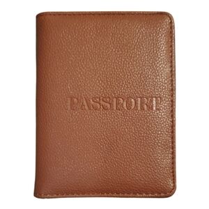 Kit & Luc Elegant Brown Passport‎ Cover